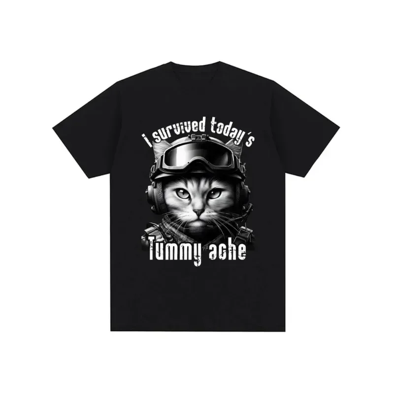 المرأة تي شيرت المرأة عادية الشارع الشهير مضحك فانين ألف ياردة القط العين تي شيرت Harajuku نمط الرجعية #1