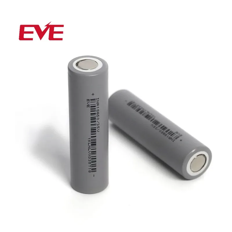 For Battery Pack EVE 35V 18650 Battery 3500mAh Capacity Cylindrical Cell Lithium Batteries Rechargeable Storage Battery Pack