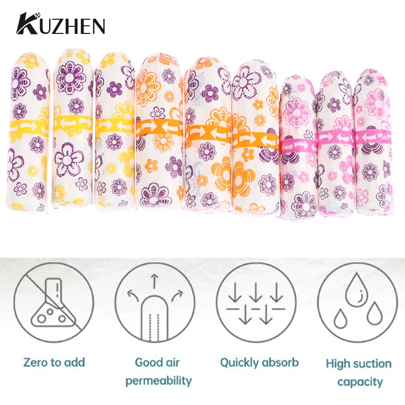 10PCS Sanitary Pads Monthly Towels Menstrual Tampons Women Daily Hygienic Female Hygiene Ob Women's Reusable Compresses