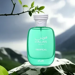 بخاخ Rasasi Hawas Tropical Eau De Parfum للرجال، 3.4 أونصة #4