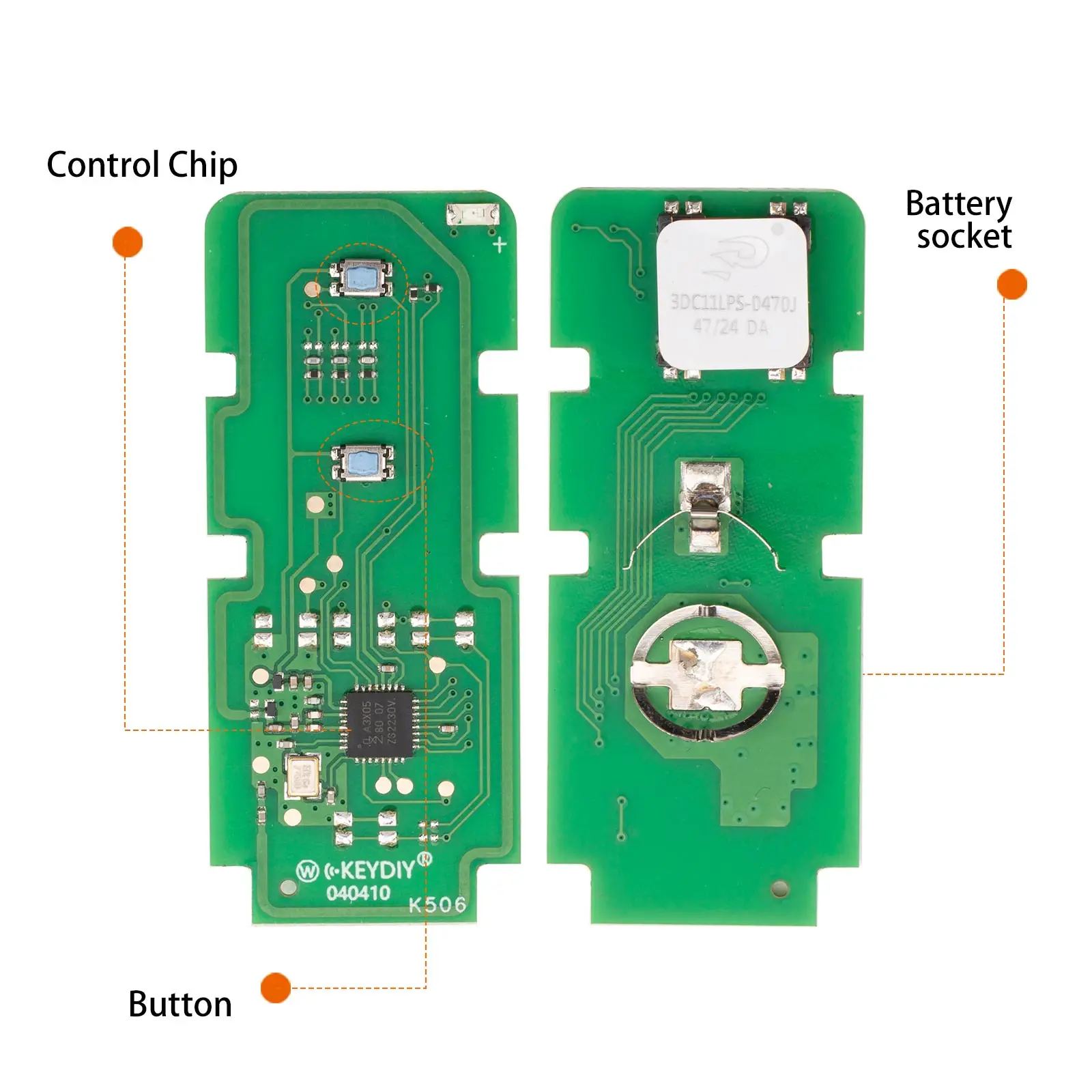 KEYDIY KD ZB63 Universal Smart Key ZB63-2 ZB63-3 for Toyota Style Smart Car Remote Key for KD X2 / KD X4 Programmer Tool