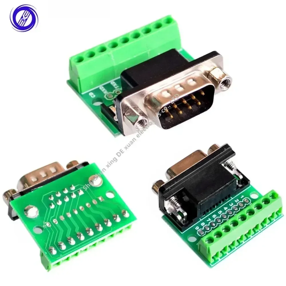 5PCS DB9 RS232 Seri… - image