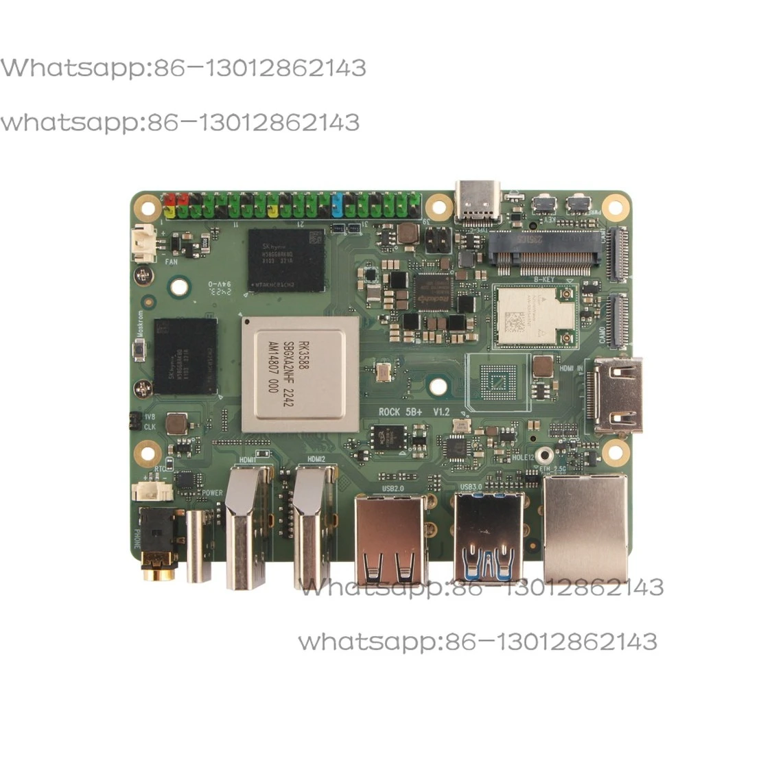 ROCK 5B + 8 Go de RAM 64 Go eMMC