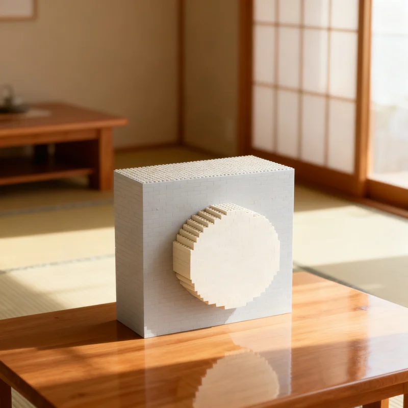 

4616pcs MOC 1x1 Plate In Scale 60 1 Art Model Building Blocks Creative DIY Gift Display Decor Assemble Premium Adult Kids Desk