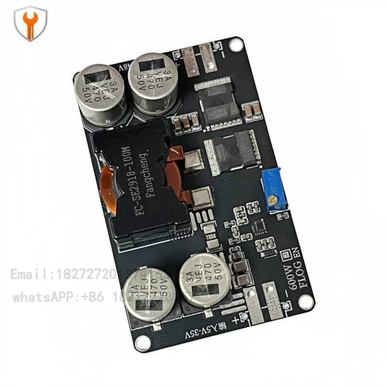 600W boost module DC-DC high power power supply module 5-35V liter 9-48V synchronous boost