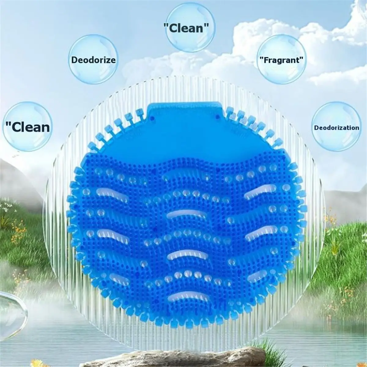 2026 New Tool 20-Pack of Men'S Urinal Splash-Proof and Deodorizing Filter Pads, Scented, Effectively Controls Odor, Disposable