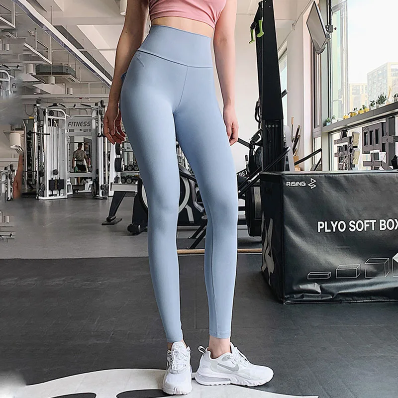 TRY TO BN Sport Scrunch Leggings Yoga hosen mit Tasche weichen Hintern Fitness Leggings mit hoher Taille Push-up Gym Laufhose Frauen