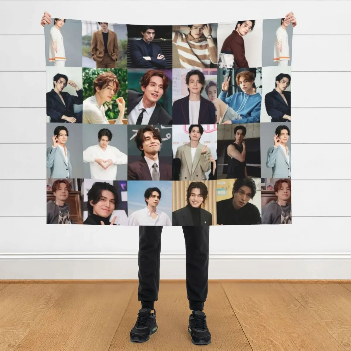 

Lee Dong Wook Throw Blanket Comforter Soft Flannels Flannel Blankets