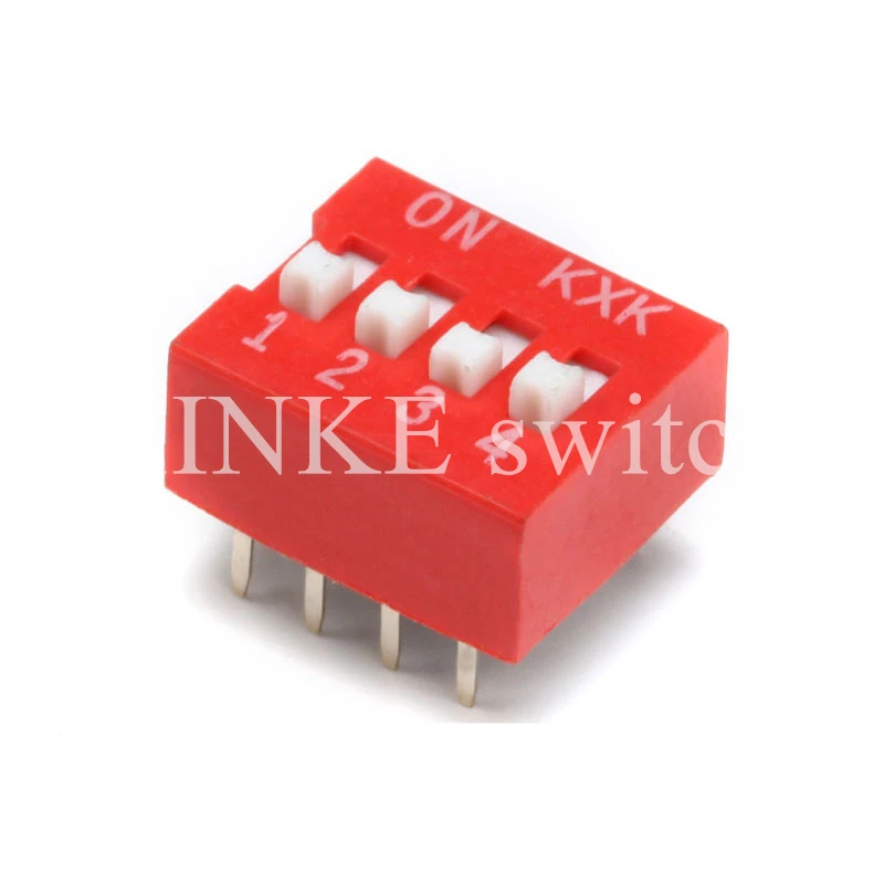 1 PCS/Lot DIP Switch Coding Toggle Switch Spacing 2.54MM DIP Dial The Code Switch 1 2 3 4 5 6 7 8 9 10 12 PIN Quick Switch