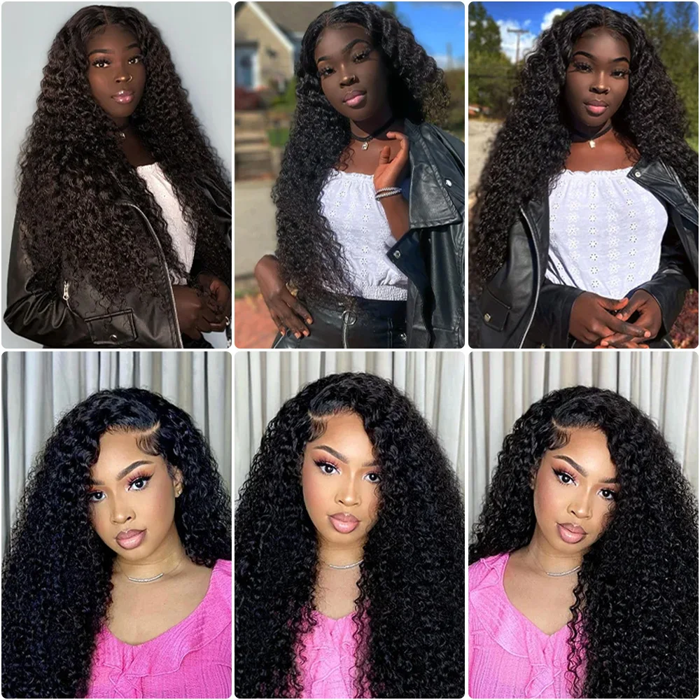 38 inch diepe golf 13x6 HD kanten voorkant 100% menselijk haar pruik 200% dichtheid 5x5 360 full lace frontale pruiken vooraf geplukt voor zwarte vrouwen