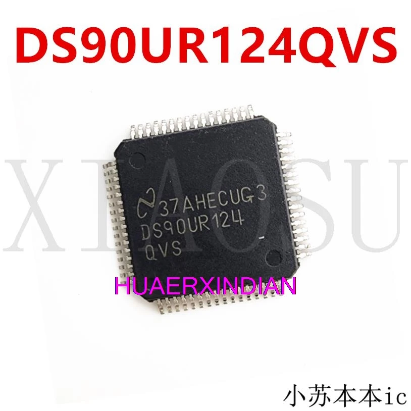 New Original  DS90UR124QVS DS90UR124 TQFP-64