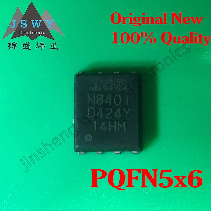 1~100PCS AUIRFN8401TR AUIRFN8401 N8401 SMD PQFN5x6 Chip Component IC Brand New In Stock Shipping Fast Free Shipping