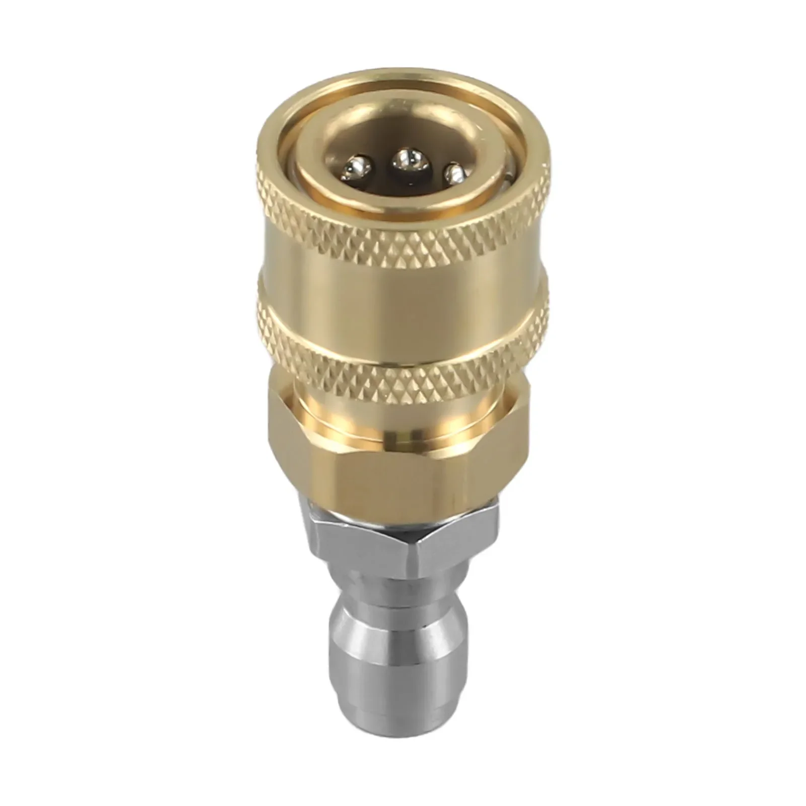 Valve Connector Adapter Brass Part Quick Connect Replacement Washer Washing Machine Accessory High Pressure Joint
