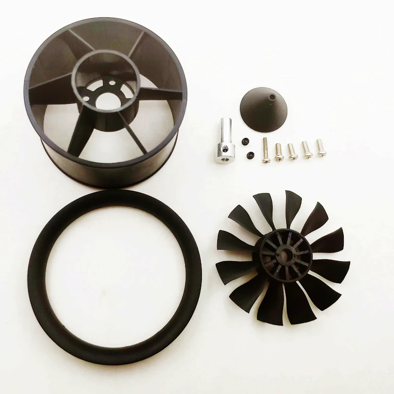 QX-MOTOR QF2611 Brushless Motor 12 Blades 50mm EDF Ducted Fan CW CCW 3300KV 4000KV 4600KV 5000KV 3S 4S for RC Models