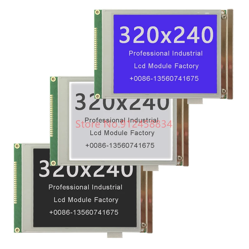 Moduł wyświetlacza LCD DMF50840 320240   Podświetlenie LED lub CCFL Niebieski Biały Czarny Ekran NOWOŚĆ