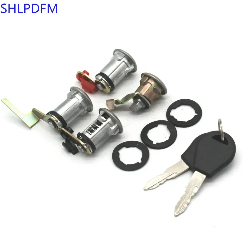 SHLPDFM IGNITION BARREL & SWITCH FOR NISSAN PATROL GQ Y60 2 x DOOR & BARN 88-98 4 Lock SET