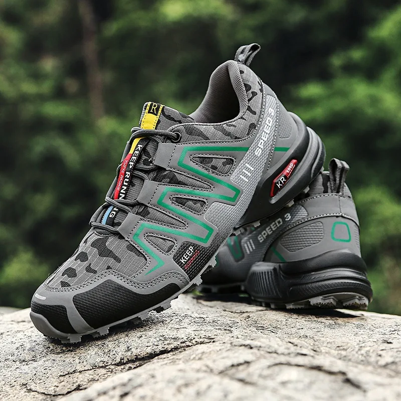 

Men's Sneakers and Casual Shoes for Man Shoes Mountaineering Shoes, Outdoor, Lightweight, Front Lace-up, Rubber Sole N-905