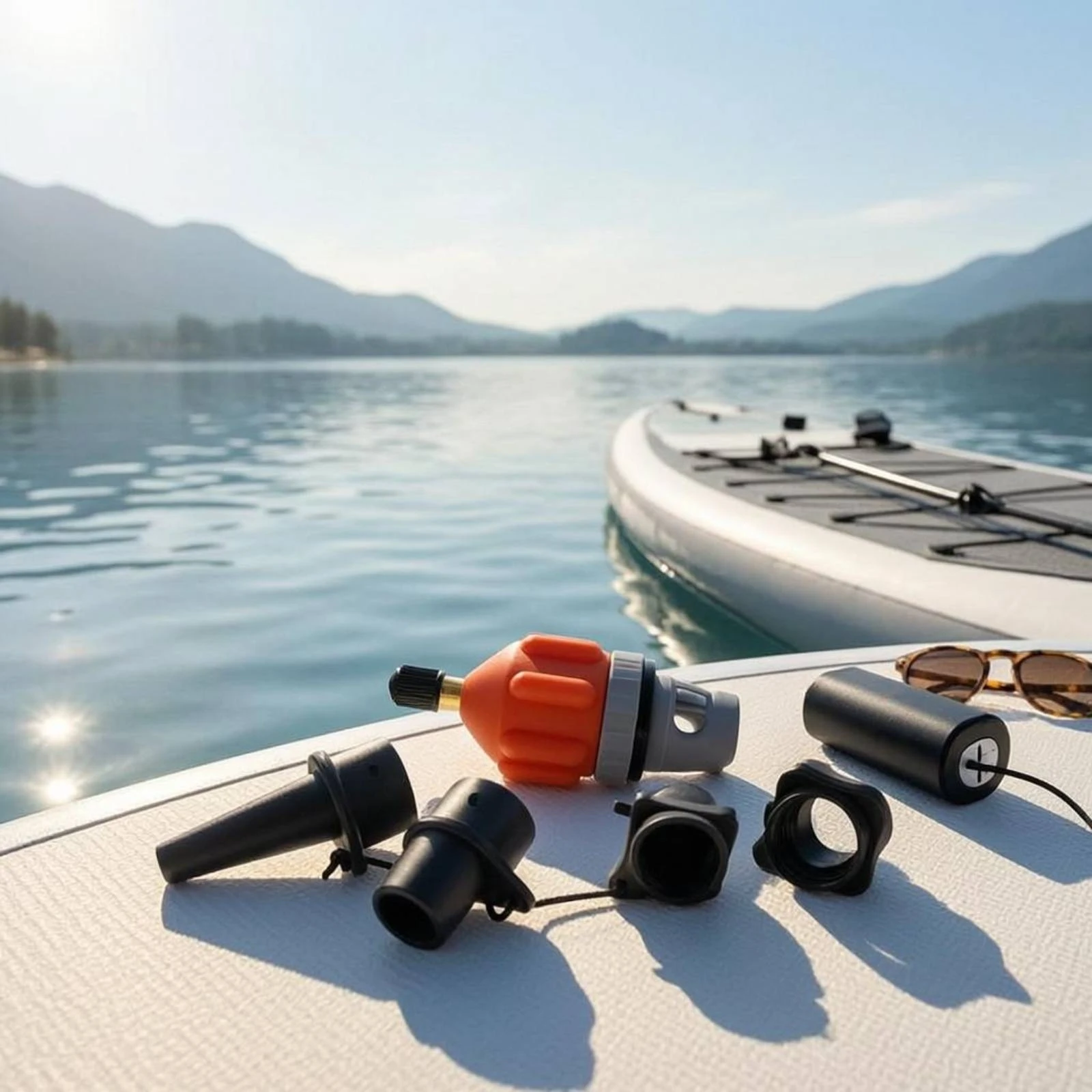 

Air Connector Adapter Quick Inflation Inflatable Boat Connector Converter Paddleboard Pump Adapter Labor-Saving Electric Pump
