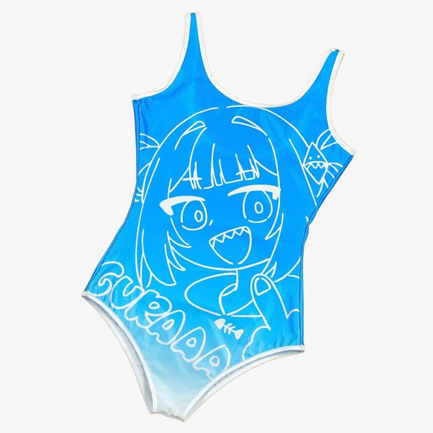 

Купальник-боди AniLV Anime Gura Girl: Сексуальное женское белье, соблазнительная пижама, эротический наряд, костюм для косплея