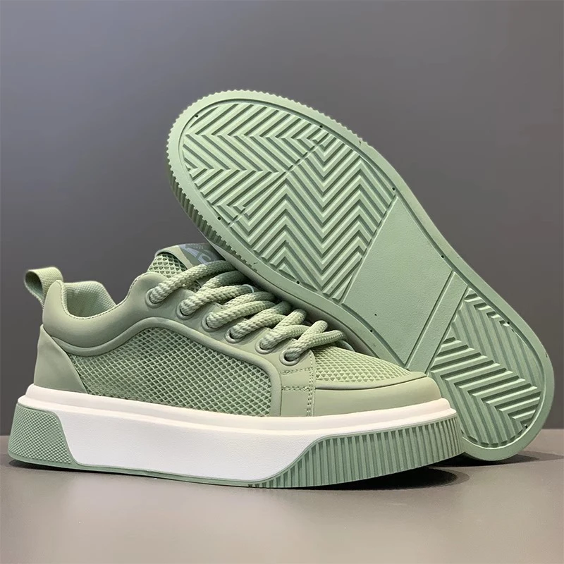 

Новинка весны 2024, мужская повседневная обувь, модная легкая дышащая мужская обувь с сеткой, удобная нескользящая износостойкая обувь 44