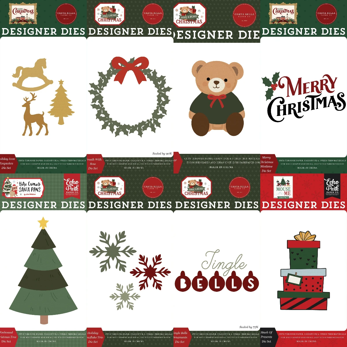 Christmas Video 2026 NEW Cutting Dies Scrapbook Diary Decoration Stencil Embossing Template DIY Greeting Card Handmade