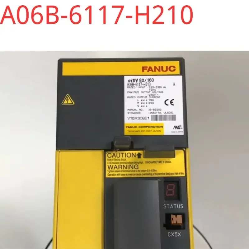 A06B-6117-H210 Second-hand tested ok  Servo Drive in good Condition