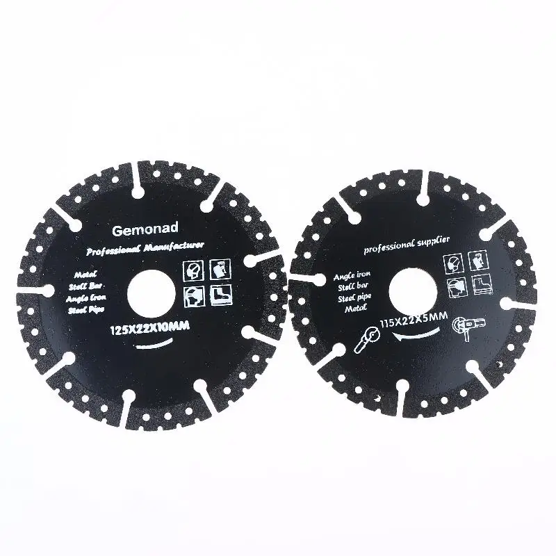 

115/125mm Metal Cutting Blades - Sharp Discs for Steel, Aluminum, Concrete, Stone, Marble, Iron Cutting Disc