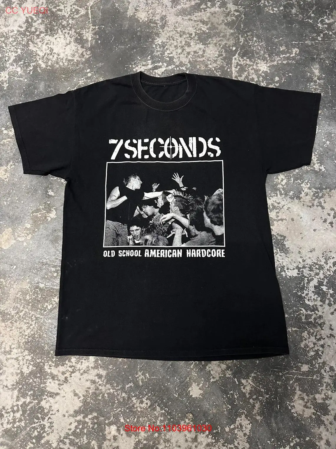 7 Seconds Band Old School American Hardcore T Shirt Full Size S-5XL SN404