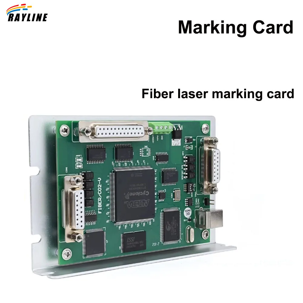 2 in 1 Motherboard Board CO2 Laser Marking Controller Ezcard Control Board for Raycus MAX Fiber Marking Machine