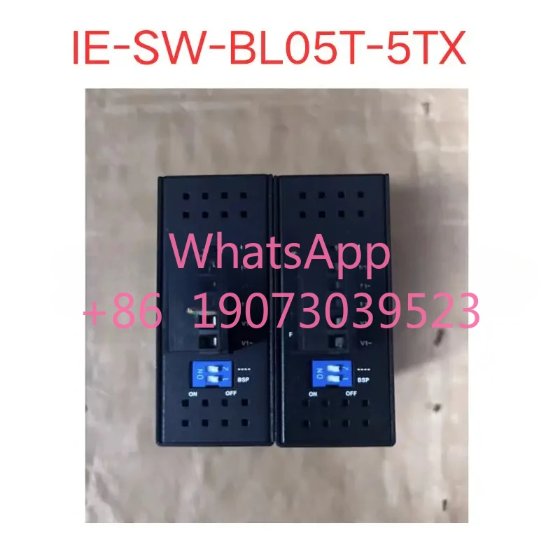 Interruptor IE-SW-BL05T-5TX usado 1240850000    testado ok envio rápido