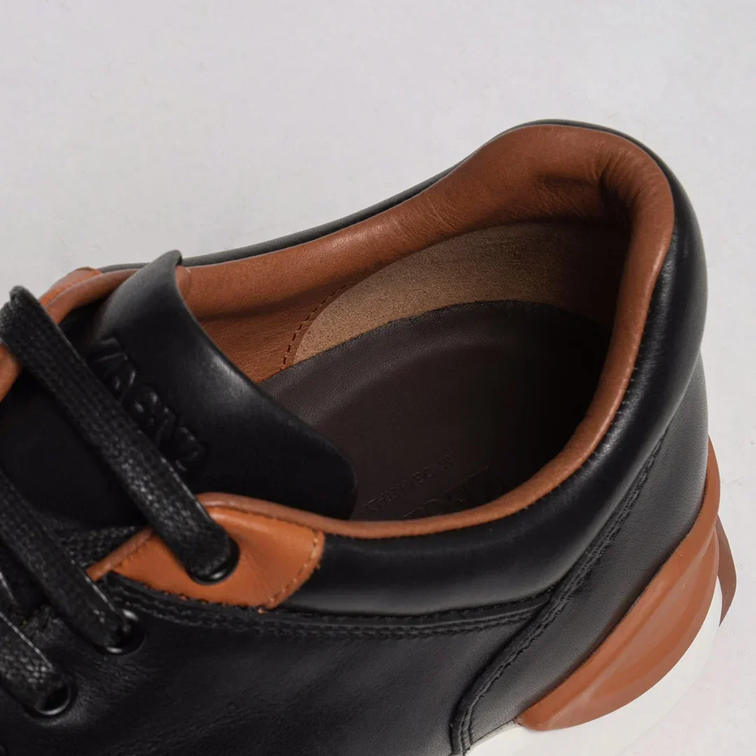 Milano sneakers Lace-up casual sneakers men leather shoes designer loafers men