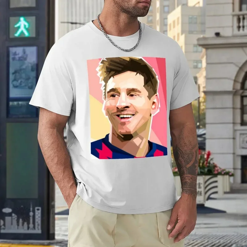 CELEBRATION Lionel And Andrés And Messi And Argentina No.10 GOAT Caricature 58 Premium T-shirts High Grade Activity Competition