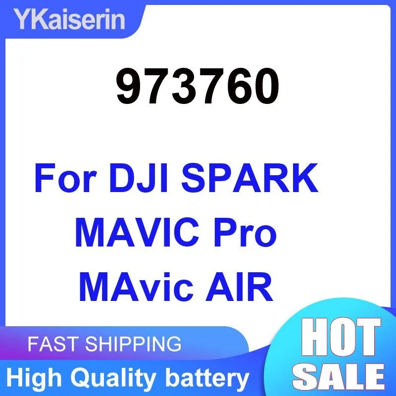2970Mah para Dji Spark Mavic Pro Air Robust 973760 fuente de alimentación estable Drone batería de Control remoto