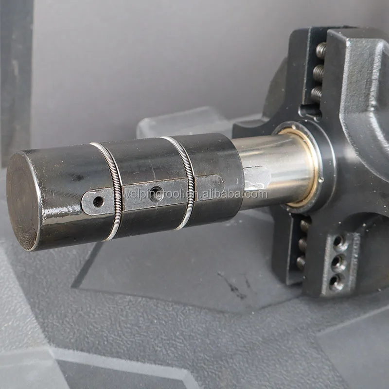 120 mm elektrische pijpafschuinmachine, elektrisch afschuiningsgereedschap voor pijpafschuiningen