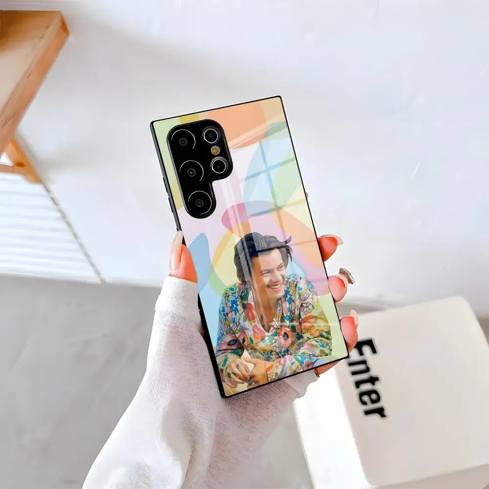 Harry Styles Phone Case For Samsung A57 A37 A33 5G A54 A36 A35 A56 A52 A17 Shockproof Glass Cover