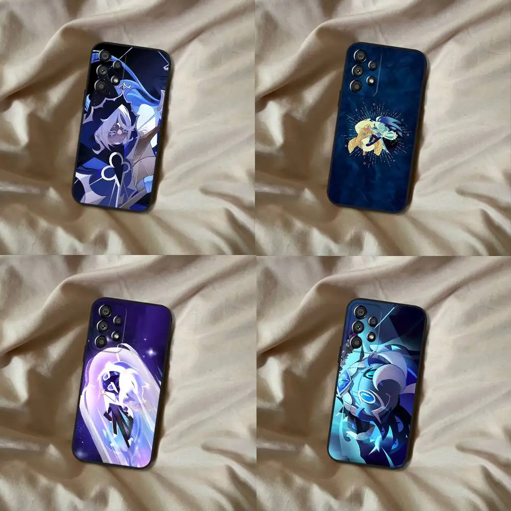 

Game C-Cookie Run Kingdom Soft Black Cove Phone Case For Samsung A20,A21s,A22,A31,A32,A52,A53,A72,73,A80