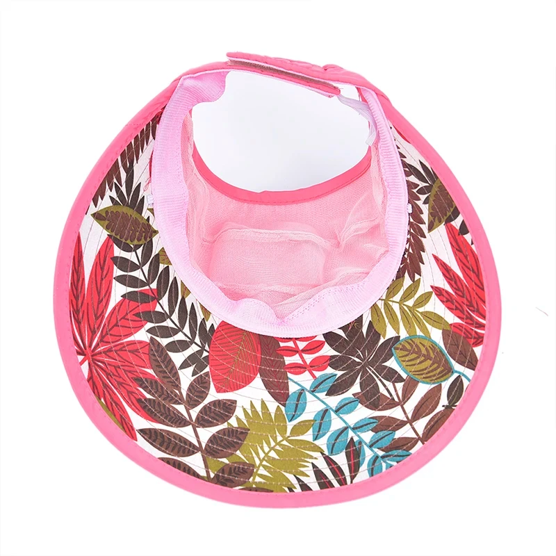 Summer Sun Protection Folding Sun Hat For Women Wide Brim Cap Ladies Beach Visor Hat Girl Holiday UV Protection Sun Hat image 4