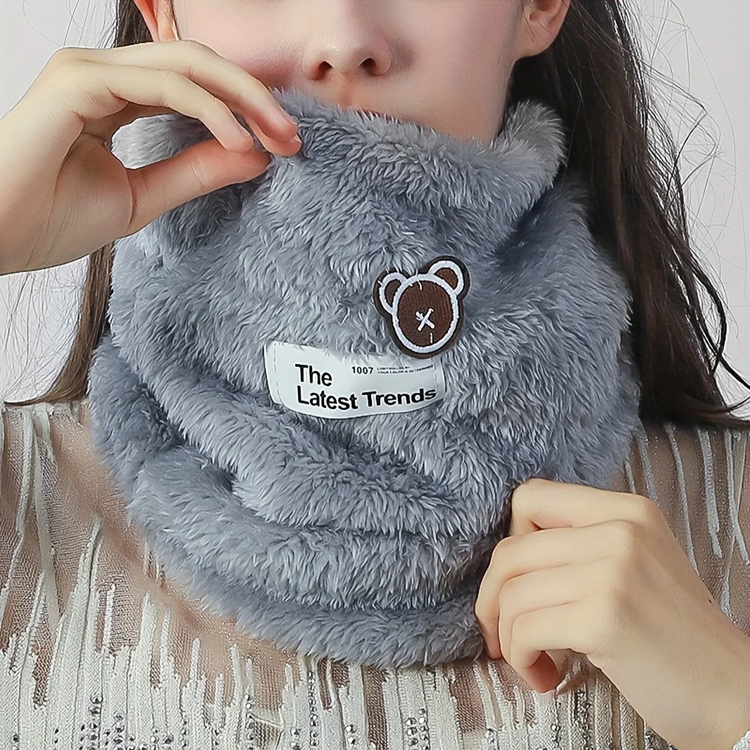 Gestrickter Halswärmer Sportschal Mode Weiche Damen Herren Gesichtsbedeckung Winter Skating Laufen Wandern Schals COSPLAY Zubehör