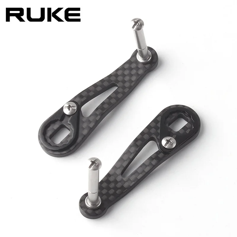 Mango de carrete fibra carbono Ruke – Single rocker para pesca - imagen 2