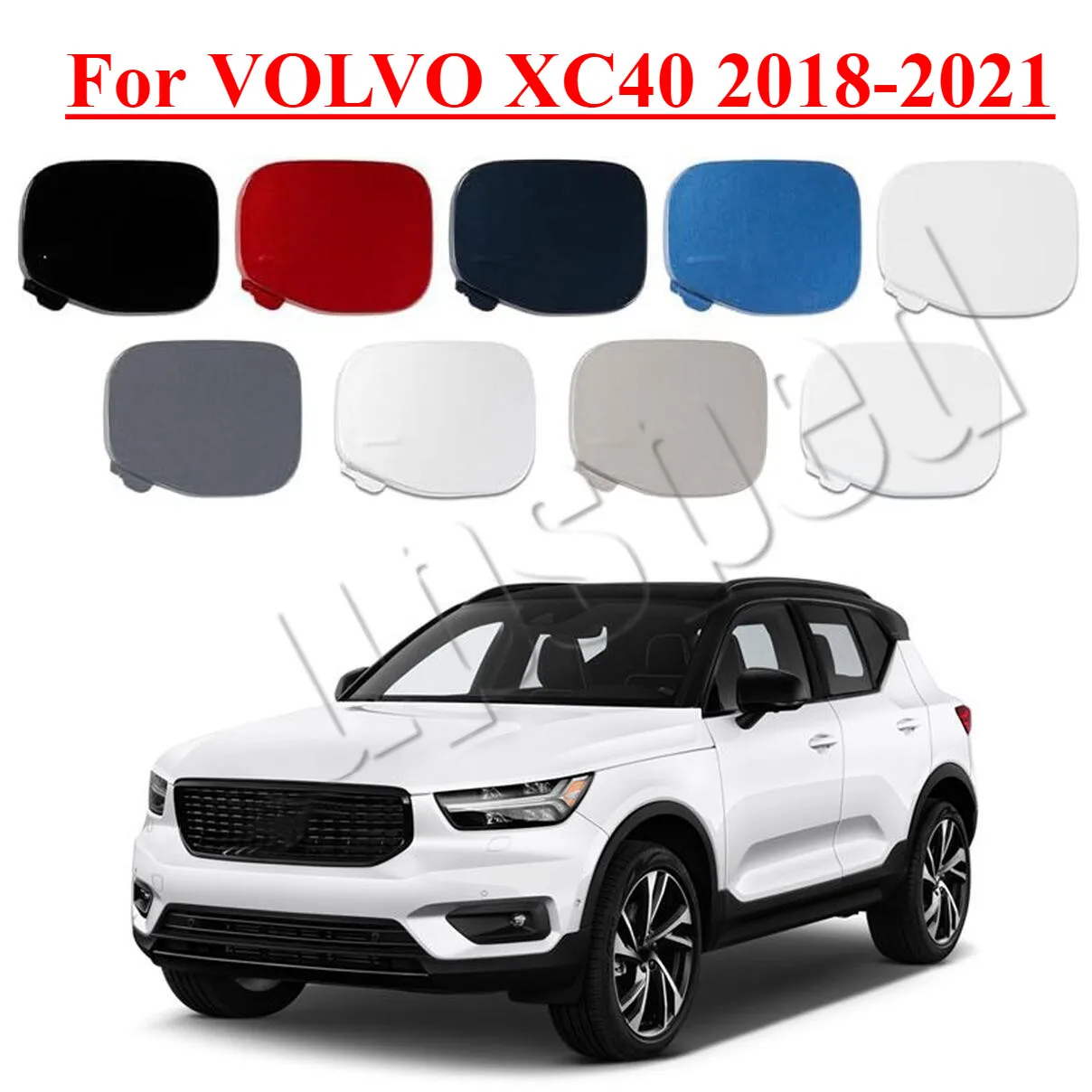 

Front Rear Bumper Tow Hook Hole Eye Cover Cap For VOLVO XC40 2018-2021 39847993