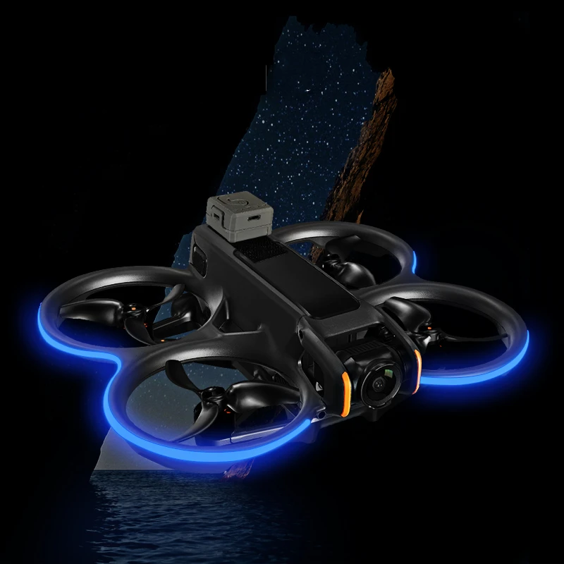 Light-emitting light strip suitable for DJI Avata 2 drone night flight warning light strip