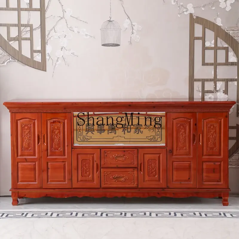 SM  offering table Buddhist platform table household rural God of Wealth central hall offering altar living room incense case