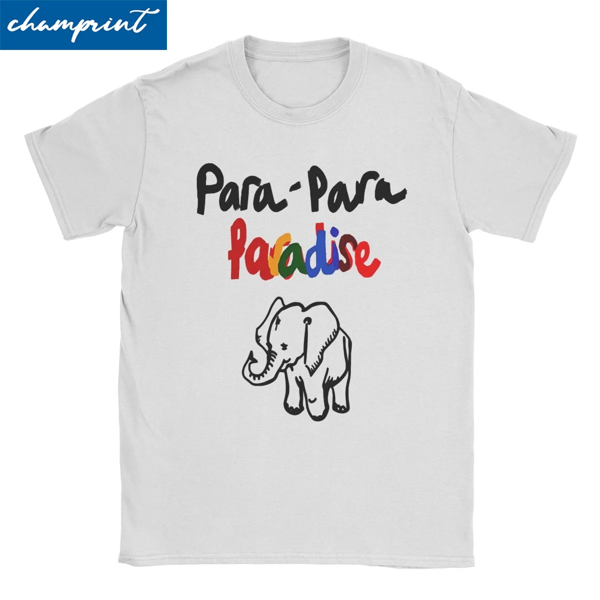 Hipster Para Para Elephen Cute Paradise T-Shirts for Men Women Pure Cotton T Shirts Cold.Plays World Tour Tees 4XL 5XL Clothes