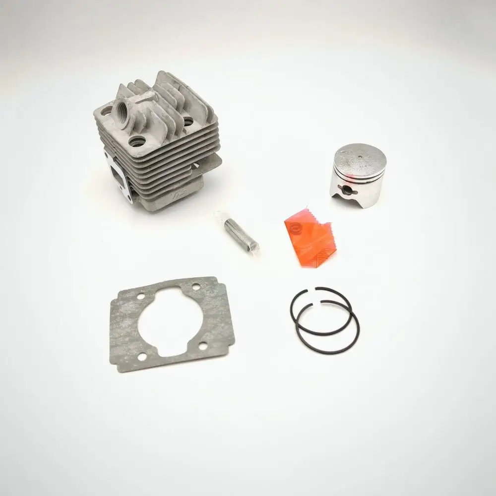 34mm Cylinder Piston Assembly For For Huasheng 260 Trimmer Lawn Mower Engine Parts Garden Equipment Power Tool Components