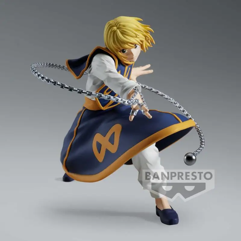 In Stock Original BANDAI Banpresto HUNTERxHUNTER Kurapika PVC Anime Figure Action Figures Model Toys ﻿