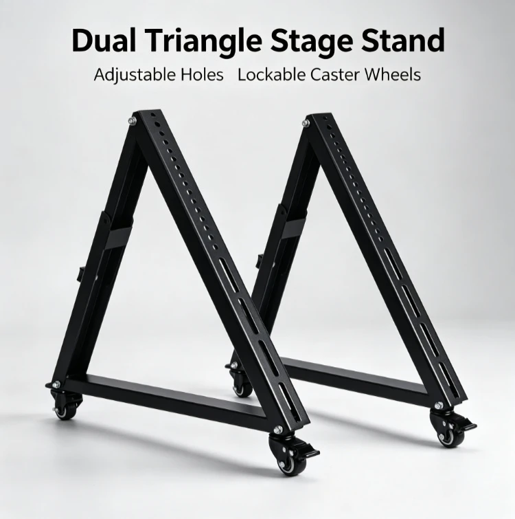 Rolling TV Cart with Wheels 32-55 Inch LED LCD Flat Curved Screen Angle Adjustable Mobile Floor Stand for Bedroom Office