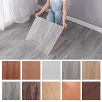 Wear-resistant Self-adhesive Wood Grain Floor Sticker Thickened Non-Slip SXP Self Adhesive Floor Sticker Waterproof PVC 4