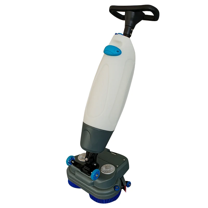 Walk Behind Industrial Floor Sweeper and Electric Floor Scrubber Machine Wireless Cold Water Cleaning