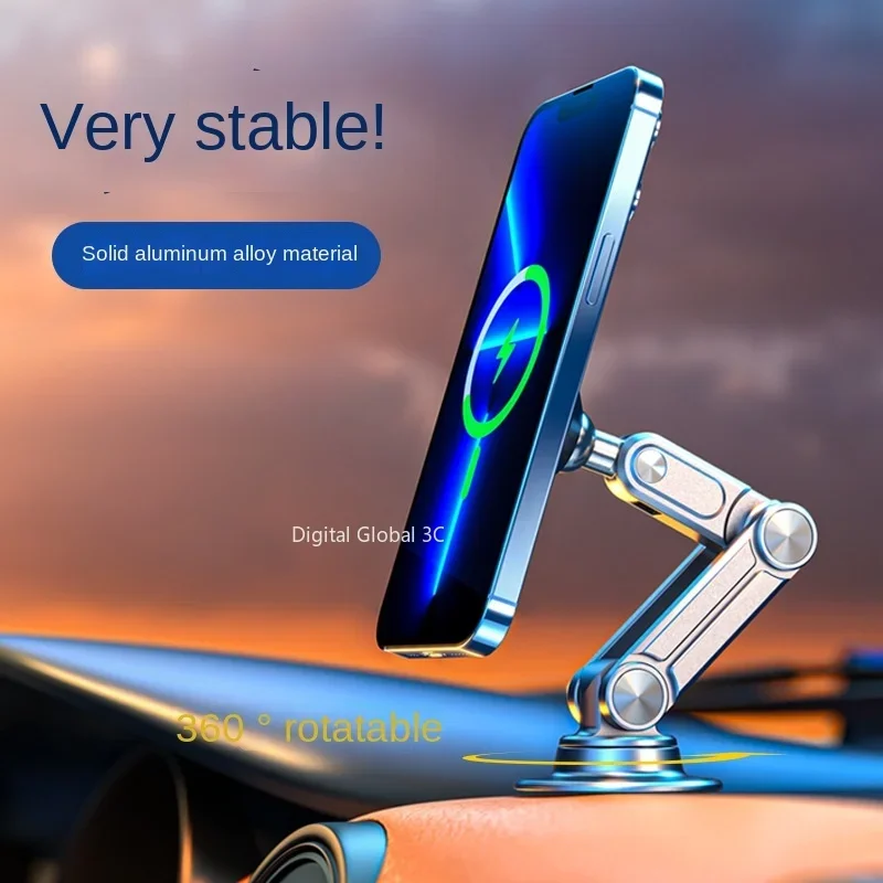 

Magnetic Car Phone Holder Magnet Smartphone Mobile Stand Support for iPhone XR 12 13 Huawei Samsung in Car Accessories