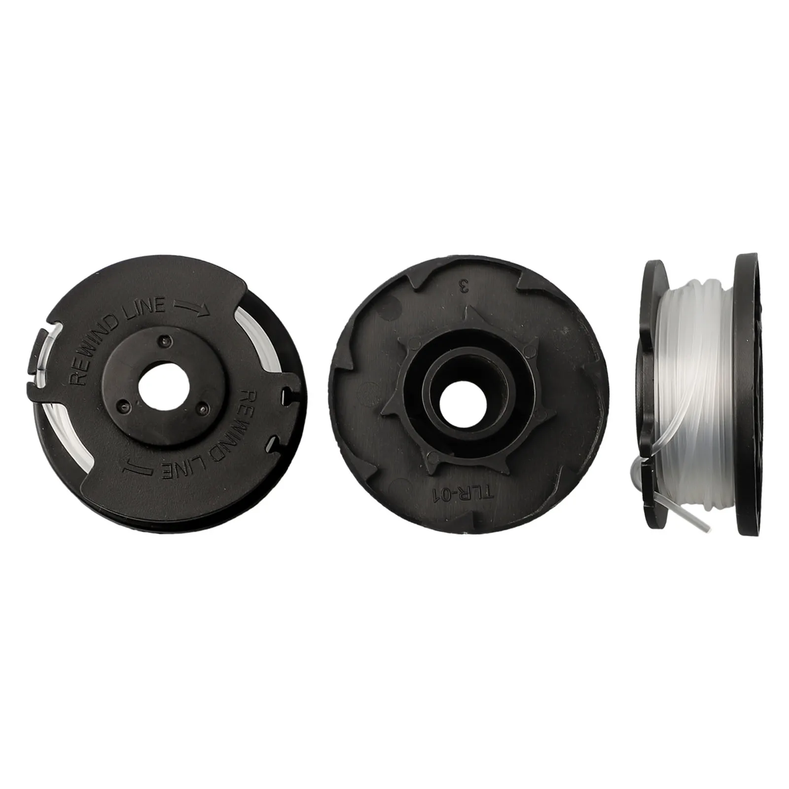 Sturdy and Easy to Use Cap Cover with Spool Trimmer Line for Hyper Tough 20V MAX Cordless Trimmer for sweeper for combo